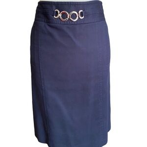 Ann Taylor Buckled Skirt